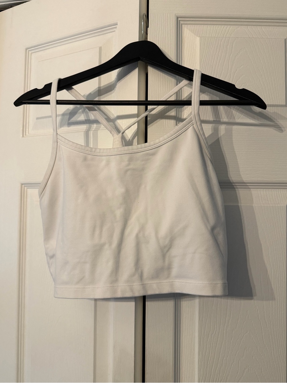 Offline by aerie White cropped bra tank